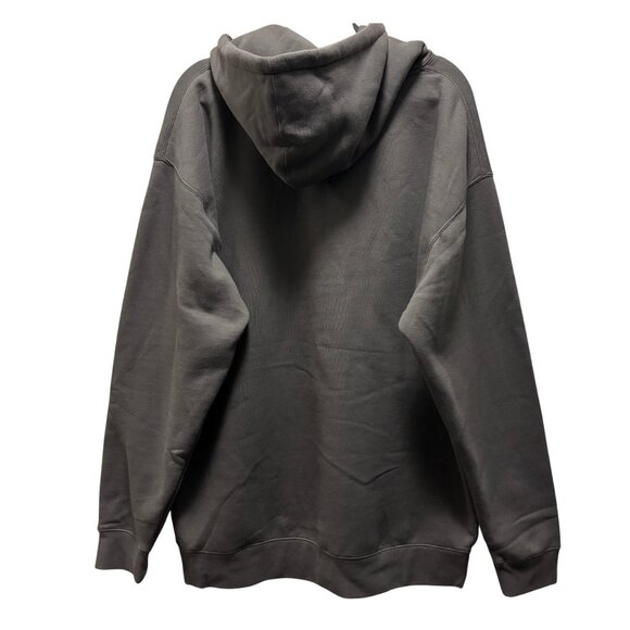 Y2K Works Of Madness XL Gray Hoodie With Gothic Artwork Front  Made In USA - Picture 2 of 6